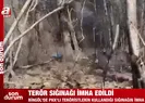 Terör sığınağı böyle imha edildi