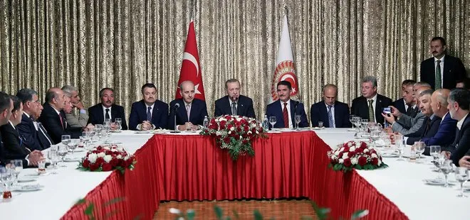 Cumhurbaşkanı Erdoğan, ASTOP üyelerini kabul etti