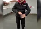 Canlı yayında güvercinin başını koparttı!