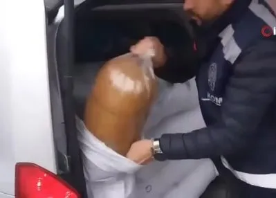 240 kilo kaçak tütün ele geçirildi