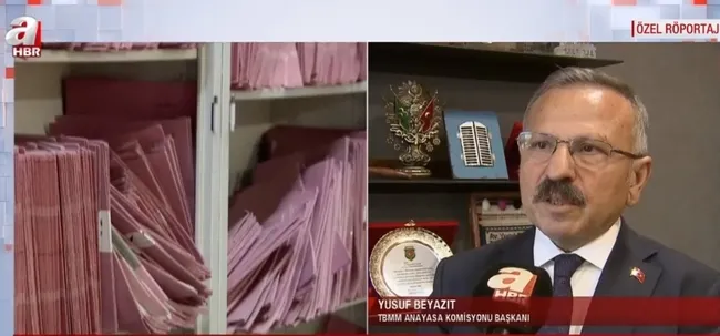 Yeni anayasa için kollar sıvandı! TBMM Anayasa Komisyonu Başkanı Yusuf Beyazıt A Haber’e konuştu