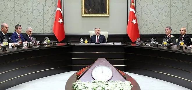 Cumhurbaşkanı Erdoğan başkanlığında MGK ve Bakanlar Kurulu toplantısı