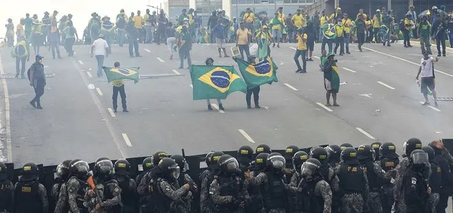 Brezilya’da sular durulmuyor! 1200 gözaltı 70 yaralı! Kongre baskınında Bolsonaro’nun yeğeni de yer aldı...