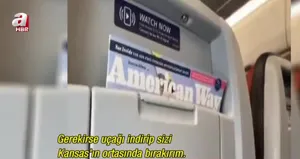 Pilottan Trump destekçilerine tehdit