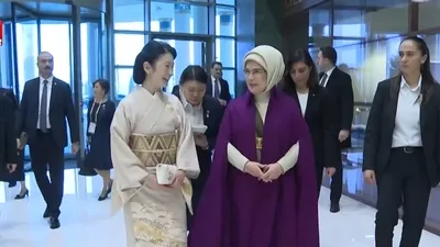 Emine Erdoğan, Prenses Akishino ile görüştü