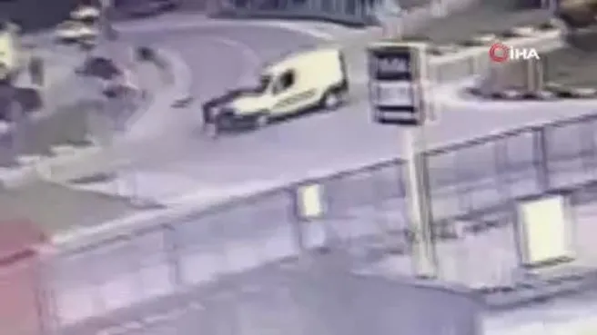 Zonguldak’ta kaza anı güvenlik kamerasına yansıdı