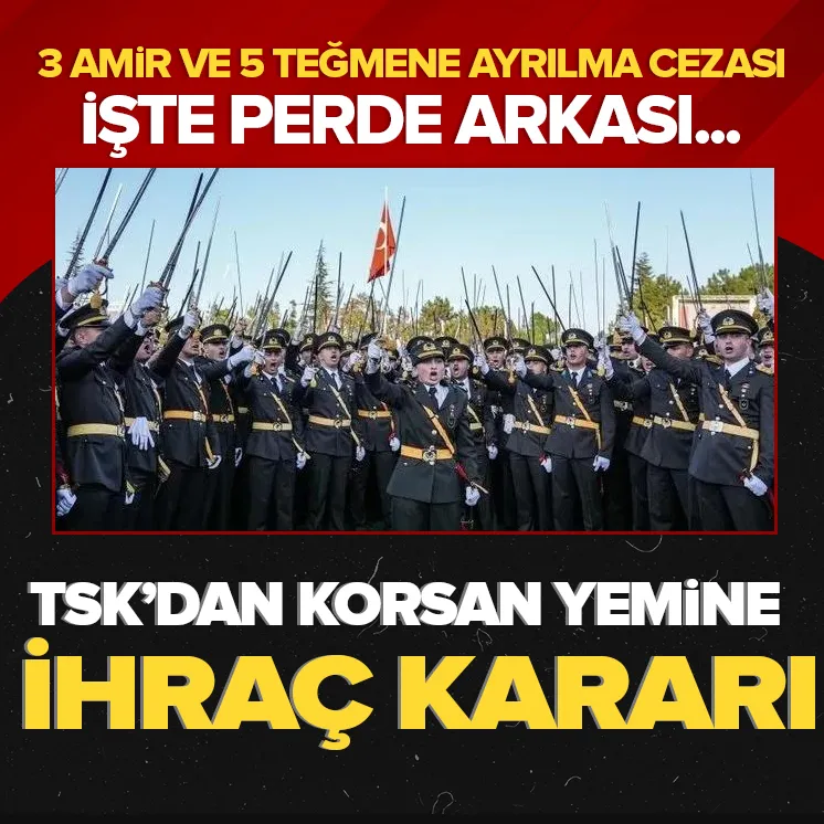 Teğmenlerin kılıçlı korsan yemini ile ilgili karar açıklandı