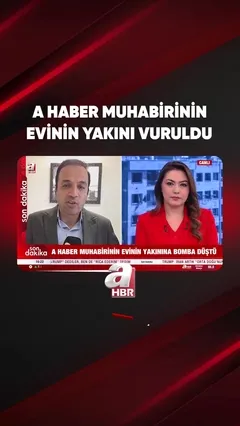 A HABER MUHABİRİNİN EVİNİN YAKINI VURULDU
