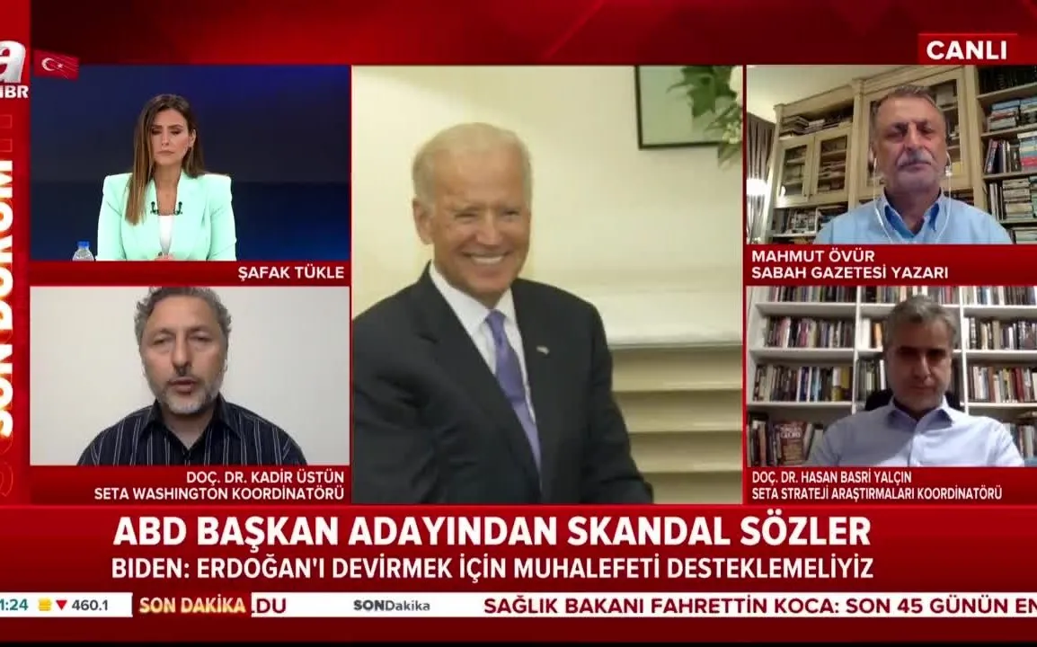 abd de secimi joe biden kazanirsa turkiye ile iliskileri nasil olur o soru a haber canli yayininda yanit buldu