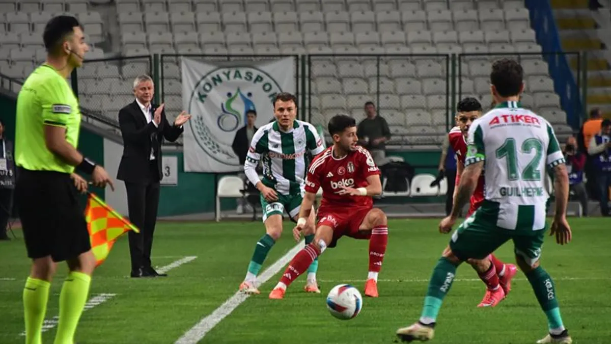 Kartal'ın kanadı kırık! Beşiktaş Konyaspor'a yenildi