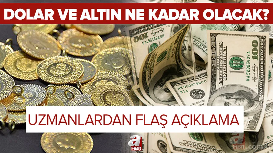 Dolar ve altın için flaş açıklama: O seviyelere gelecek! Bu tahmin büyük ses getirdi! Alım-satım yapacaklar dikkat! 1