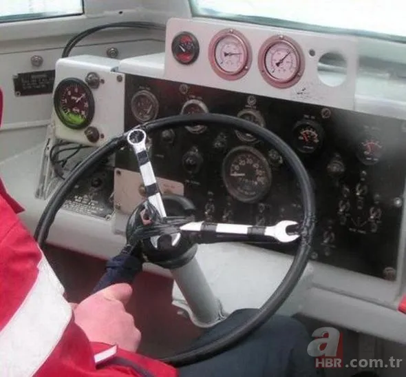 Kaza geçiren araçlarına öyle çözümler buldular ki... 18