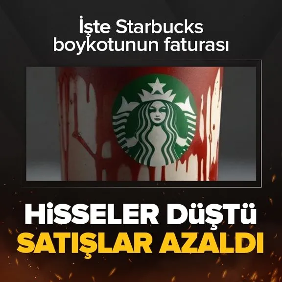İsrail katliamına desteği Starbucks’ı vurdu! Hisseler düştü satışlar azaldı