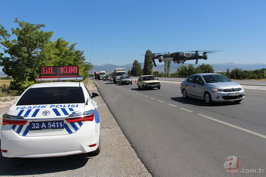 Bayramda radar kontrolü sıkı! Hız ihlali yapanlara ceza 9