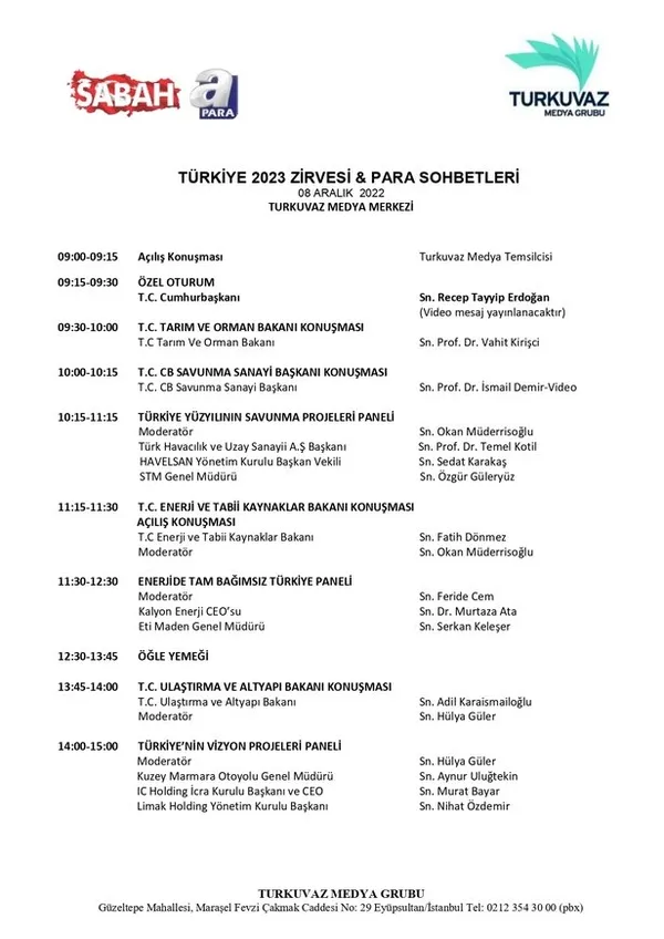 2023 vizyonu için Turkuvaz Medya’da büyük zirve! Bakan Karaismailoğlu’ndan metro müjdesi