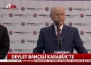 Bahçeliden ABnin yaptırım kararına tepki