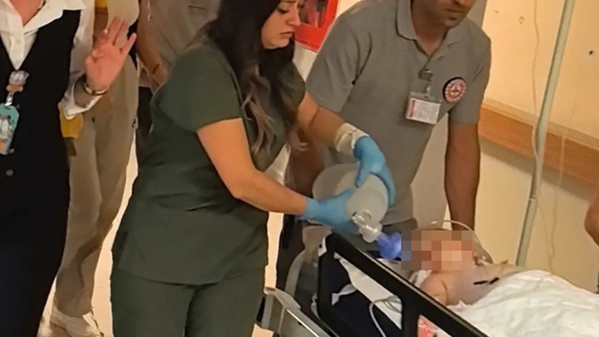 Korku dolu anlar! Epilepsi nöbeti geçiren küçük Berra boğulma tehlikesi atlattı