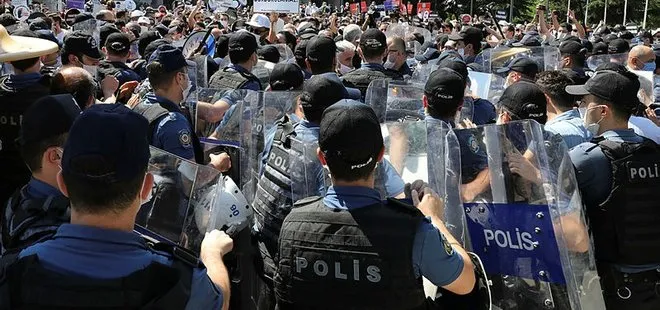 Ankara Emniyet Müdürlüğü barolar için toplanıp polise saldıranlar hakkında suç duyurusunda bulundu