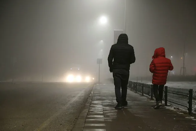 Sis Ağrı ve Erzurum'u esir aldı! Görüş mesafesi 15 metreye düştü - 2