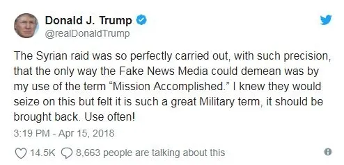 Trump'tan yeni tweet - 1