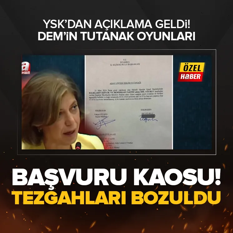 DEM Parti’de İstanbul oyunları! Tezgah bozuldu
