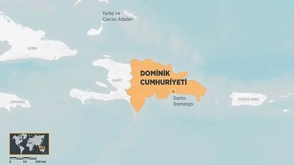Dominik Cumhuriyeti nerede, hangi kıtada? Survivor 2022’in çekildiği Dominik Cumhuriyeti haritada hangi kıtada?