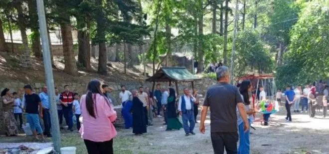 Savaş değil piknik alanı! Sopalarla birbirlerine saldırdılar: Yaralılar var