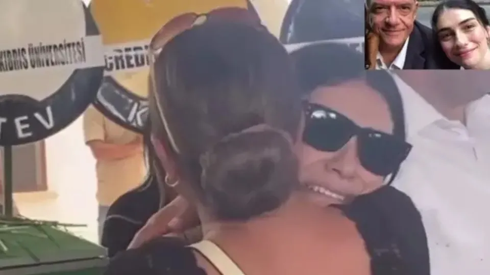 Hazar Ergüçlü’den babasına acı veda! Gözyaşlarına boğuldu ayakta durmakta güçlük çekti