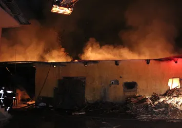 Tokat Erbaa'da korkutan yangın! 3 saat sonra kontrol altına alındı