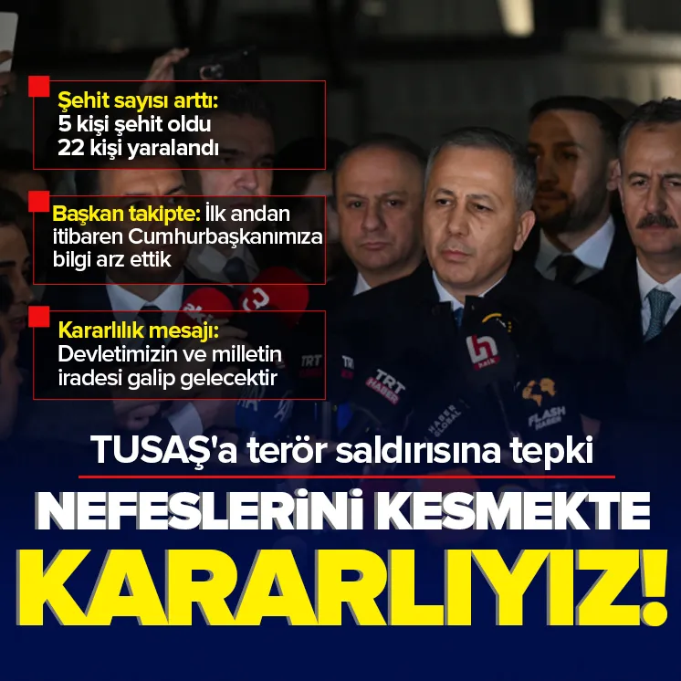 Yerlikaya: 1’i kadın 2 terörist öldürüldü