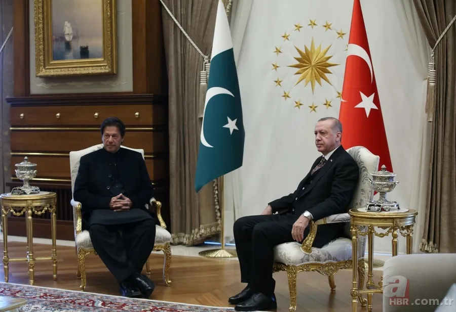 Başkan Erdoğan, Pakistan Başbakanı Khan’ı kabul etti 9