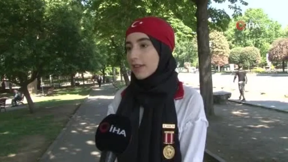 15 Temmuz’un en genç gazisinden FETÖ’cülere zehir zemberek sözler! Kız çocuğuyla baş edemezken bu ülkeyi ele geçirmeyi nasıl düşündünüz?