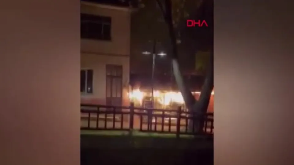 Bursa’da tek katlı binada yangın