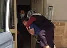 Tokat polisi ayağı kırılan kadını sırtında taşıdı
