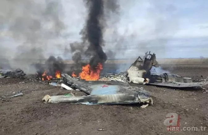 Rusya’nın 40 milyon dolarlık savaş jeti Su-35 enkaz oldu! İşte dünya basınını sallayan görüntüler