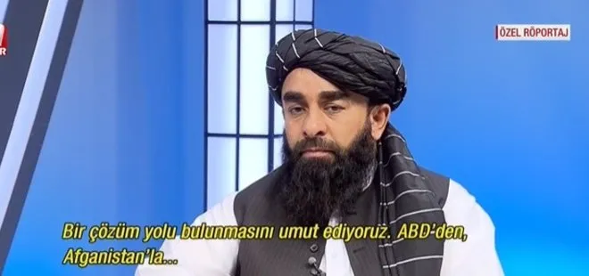 Afganistan sözde Kürdistan’ı tanıdı mı? Taliban Sözcüsü Zabihullah Mücahid A Haber’e konuştu: Bu ifadeyi kullanmadık Türkiye bizim dostumuz