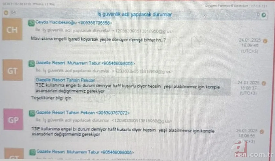 Grand Kartal'daki faciasında 78 kişiyi ölüme böyle itmişler! Telefon kayıtları ortaya çıktı | Önce otel yetkililerini aramış: Bir an önce çıkın 6