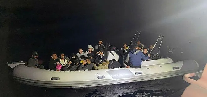 Kaçamadan yakalandılar! Fethiye açıklarında 29 düzensiz göçmen operasyonu