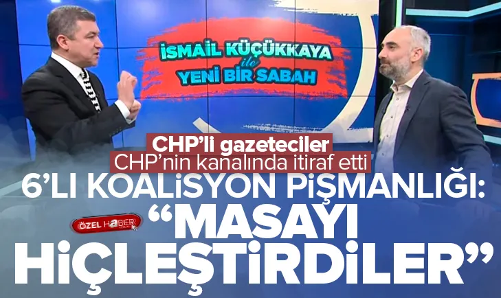İsmail Saymaz 6’lı koalisyonu yerden yere vurdu