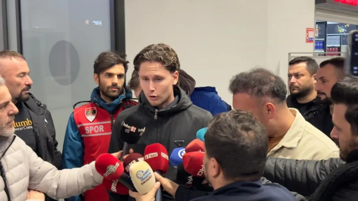 Trabzonspor’un yeni transferi Lovik: “Burada olmak harika”