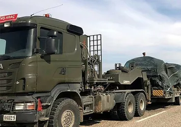 Fırtına obüsleri Afrin'e sevk edildi