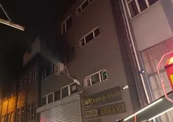Tekstil atölyesinde korkutan yangın!