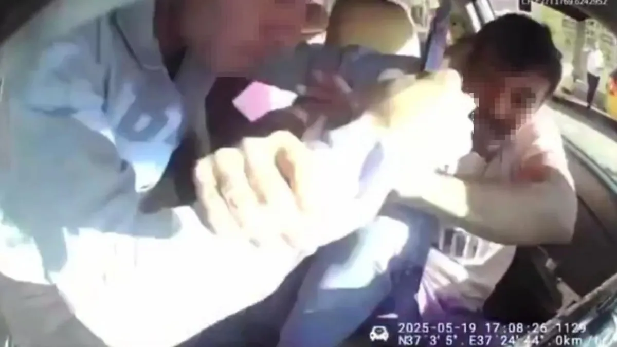 Gaziantep'te dehşet anları! Taksici yolcu tarafından defalarca bıçaklandı