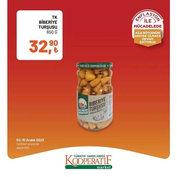 Tarım Kredi Market 11 Aralık indirim kataloğu çıktı! Dev rulo havlu, yumuşatıcı, çay, bütün piliç, tereyağı, tost peyniri, süt, beyaz peynir, pirinç ucuza satışta…