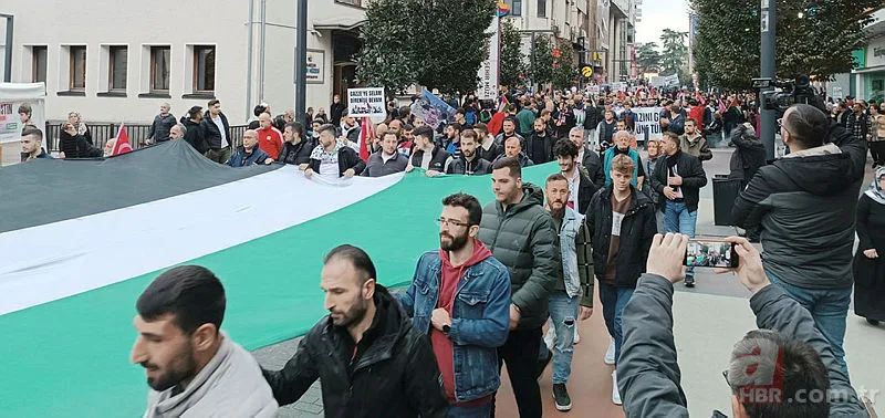 Zulme karşı tek yürek! Dört büyüklerin taraftar grupları Filistin için toplandı 17