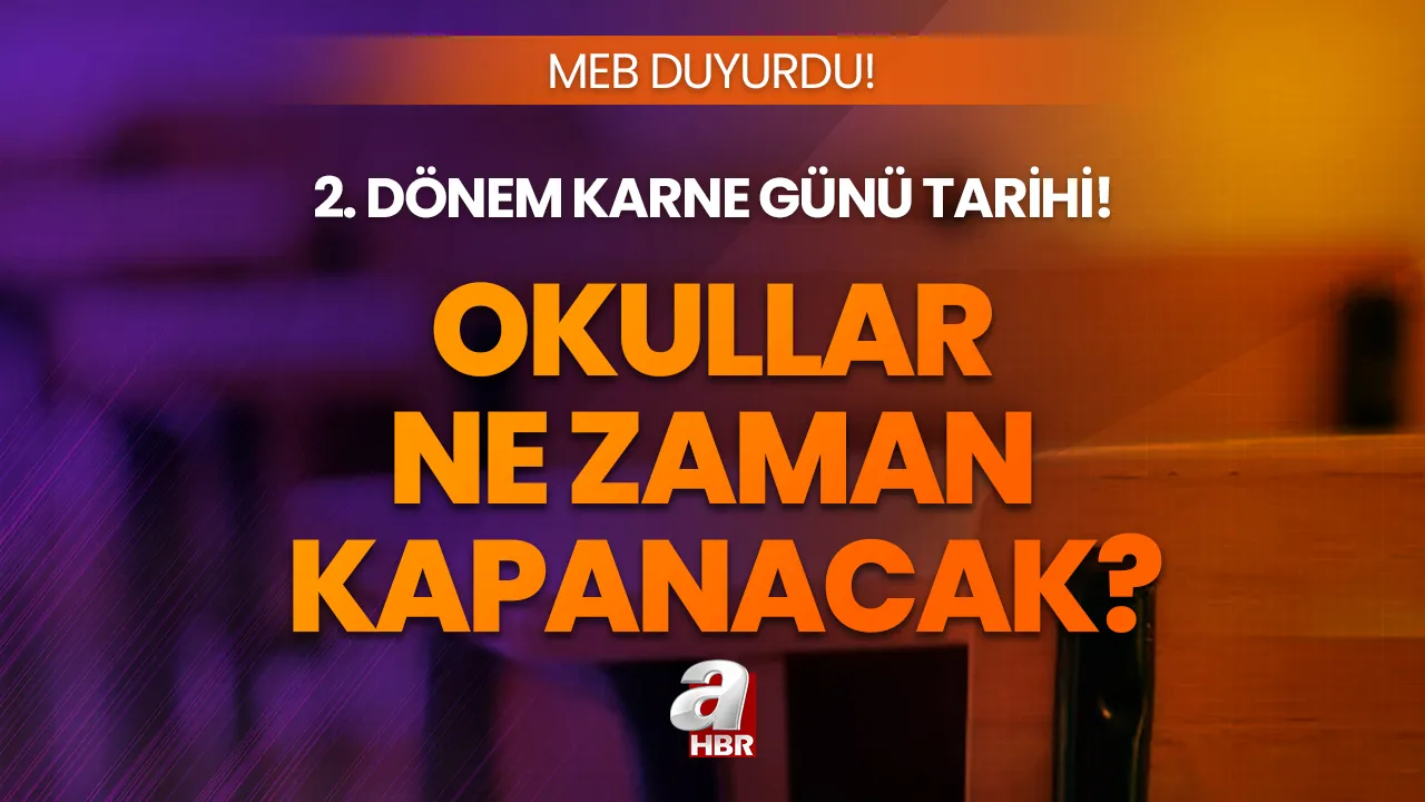 Karneler ne zaman verilecek 2023? MEB e-okul ne zaman kapacak? 2. dönem okulların kapanış tarihi...