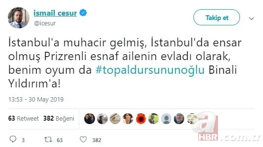 "Topal Dursun'un oğlu Binali" sosyal medyada gündem oldu! 25