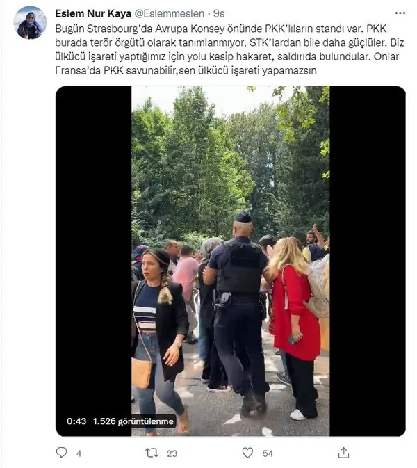 Fransa’da Öcalan’a özgürlük sloganları! PKK destekçileri Türk vatandaşlarına saldırdı