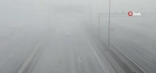 Kocaeli'de yoğun sis