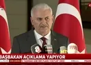 Başbakan Yıldırım: Bu bir alçak katliamdır, şiddetle kınıyoruz